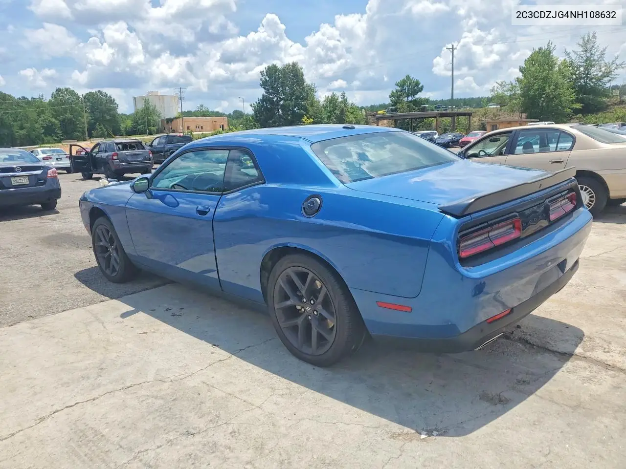 2022 Dodge Challenger Gt VIN: 2C3CDZJG4NH108632 Lot: 60580306