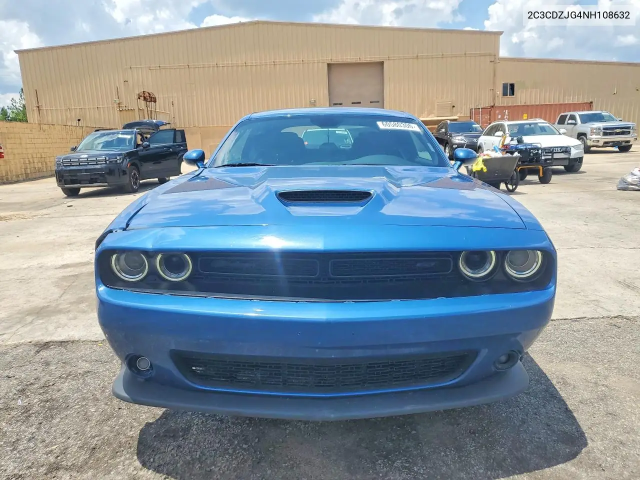2022 Dodge Challenger Gt VIN: 2C3CDZJG4NH108632 Lot: 60580306