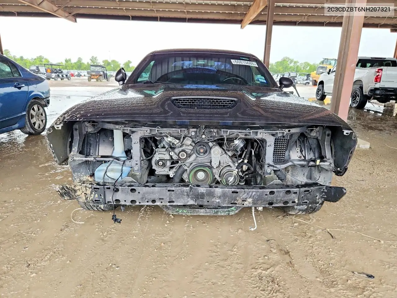 2022 Dodge Challenger R/T VIN: 2C3CDZBT6NH207321 Lot: 60815686