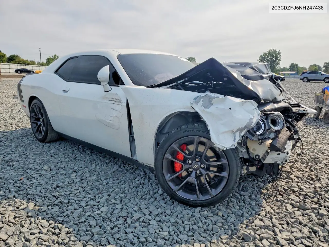 2022 Dodge Challenger R/T Scat Pack VIN: 2C3CDZFJ6NH247438 Lot: 61183786
