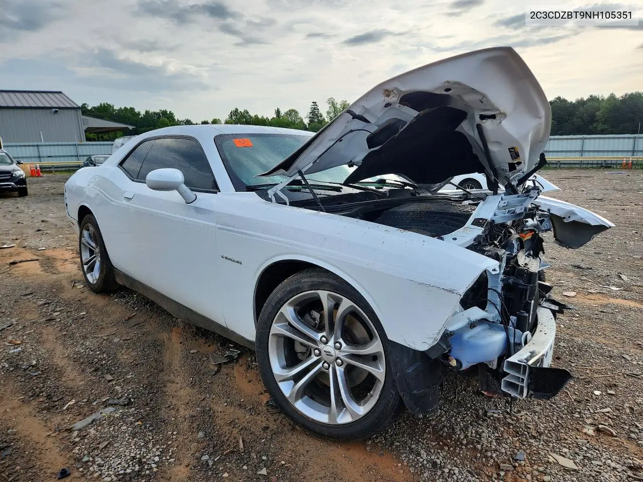 2C3CDZBT9NH105351 2022 Dodge Challenger R/T