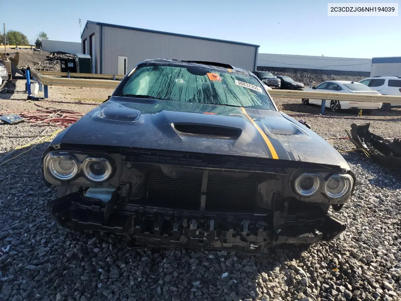 2C3CDZJG6NH194039 2022 Dodge Challenger Gt