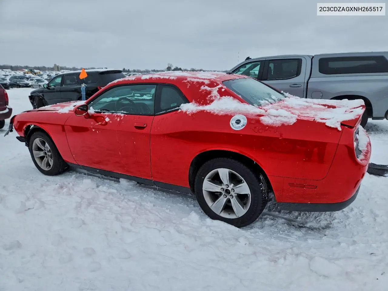 2C3CDZAGXNH265517 2022 Dodge Challenger Sxt