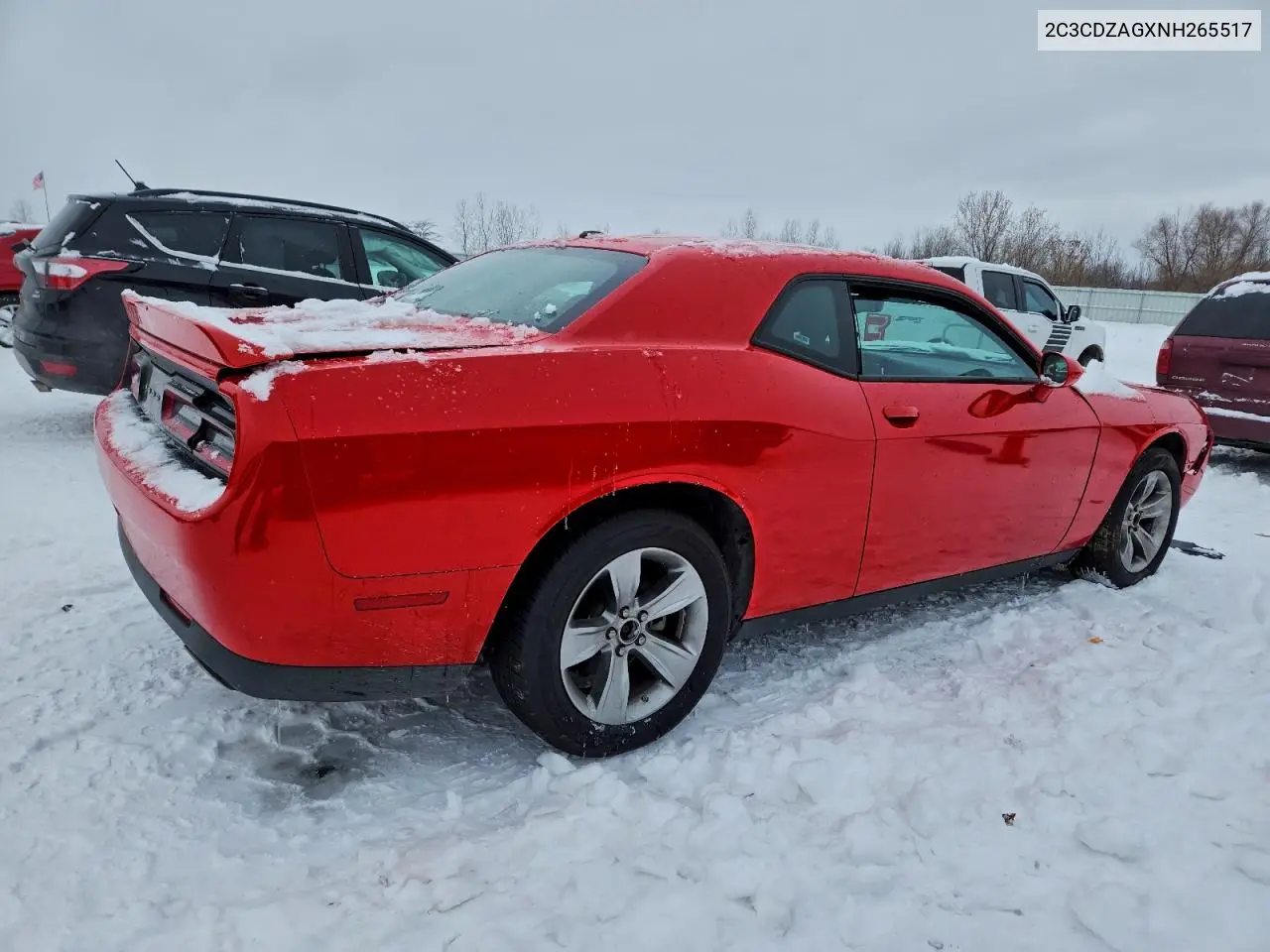 2C3CDZAGXNH265517 2022 Dodge Challenger Sxt