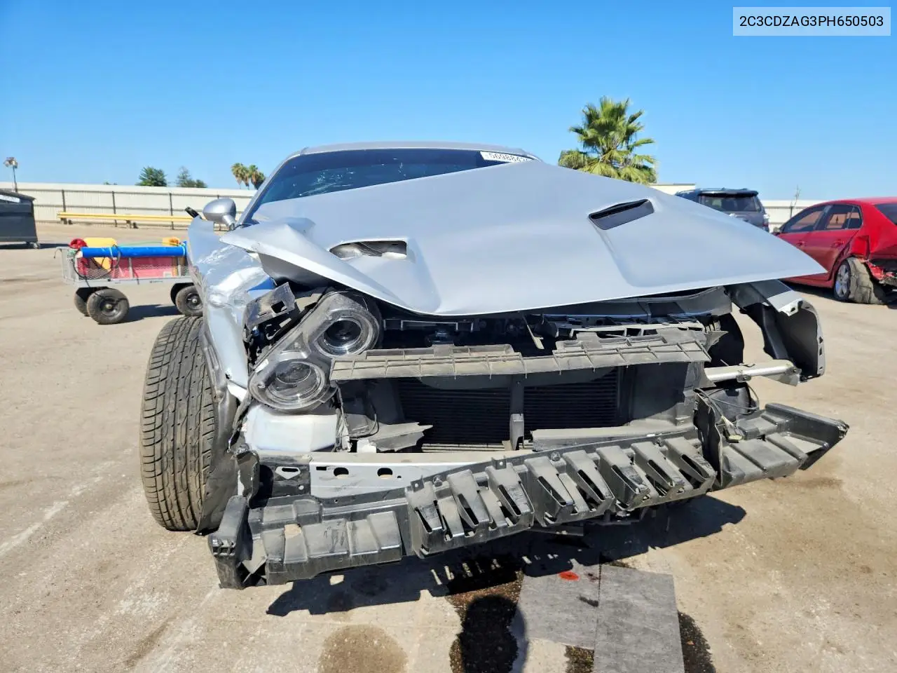 2023 Dodge Challenger Sxt VIN: 2C3CDZAG3PH650503 Lot: 56988436