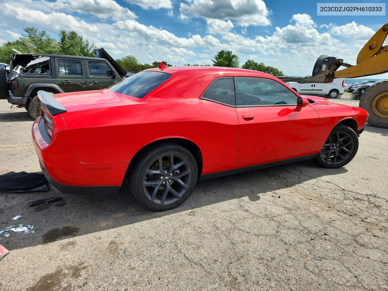 2023 Dodge Challenger Gt VIN: 2C3CDZJG2PH610333 Lot: 57896706