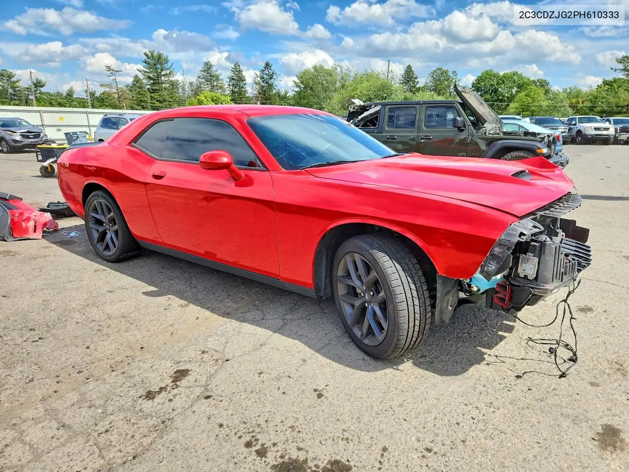 2023 Dodge Challenger Gt VIN: 2C3CDZJG2PH610333 Lot: 57896706