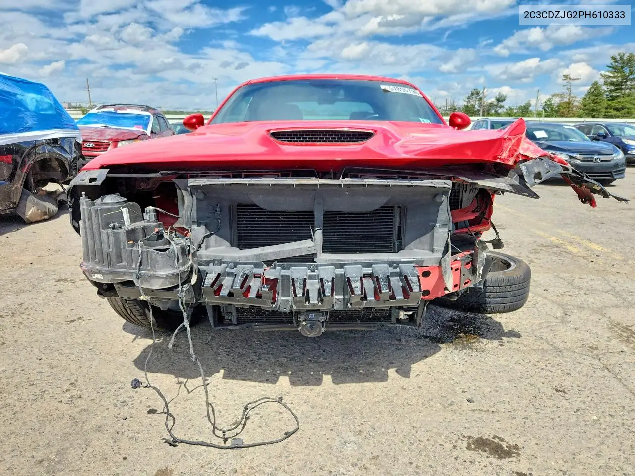 2023 Dodge Challenger Gt VIN: 2C3CDZJG2PH610333 Lot: 57896706