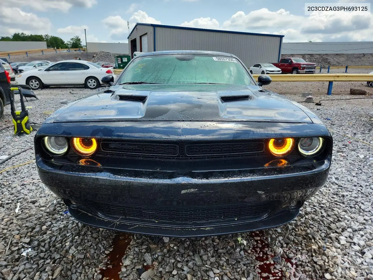 2023 Dodge Challenger Sxt VIN: 2C3CDZAG3PH693125 Lot: 58557356