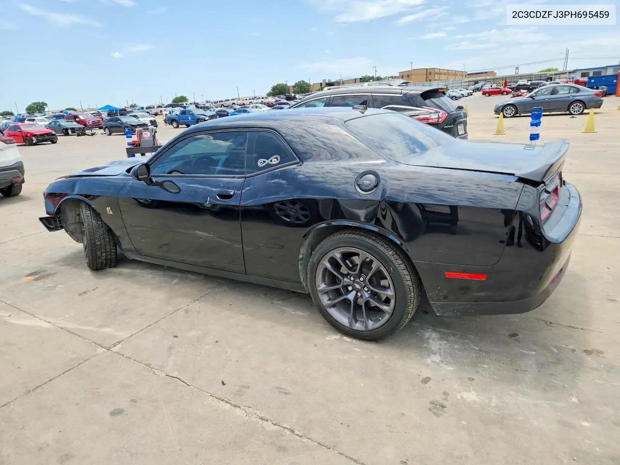 2023 Dodge Challenger R/T Scat Pack VIN: 2C3CDZFJ3PH695459 Lot: 58912566