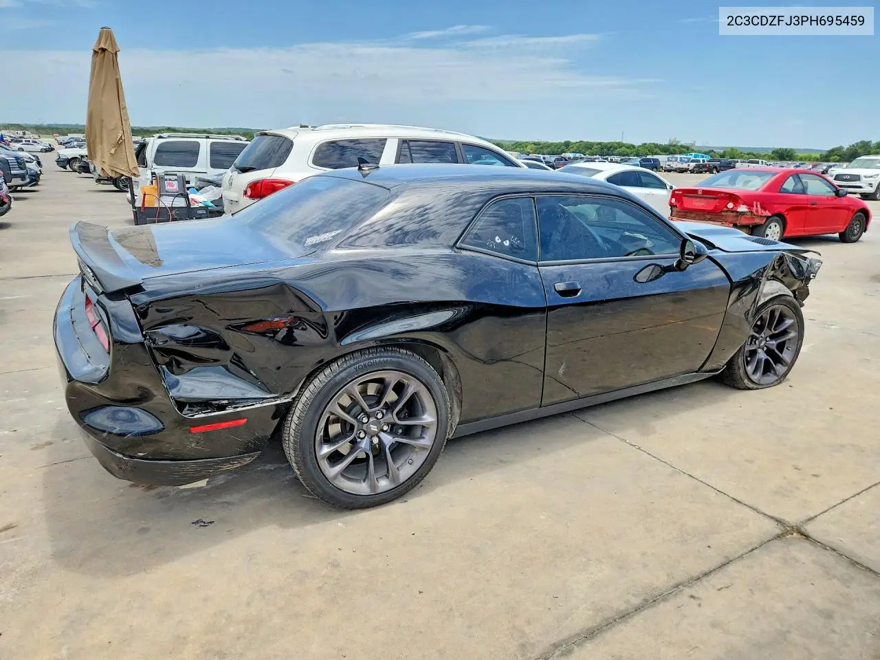 2023 Dodge Challenger R/T Scat Pack VIN: 2C3CDZFJ3PH695459 Lot: 58912566