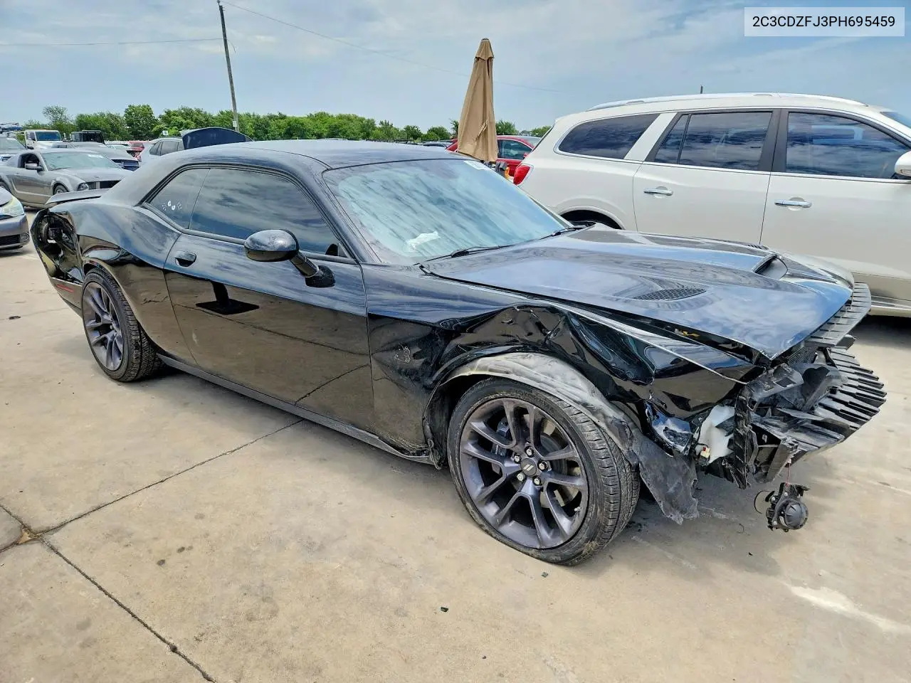 2023 Dodge Challenger R/T Scat Pack VIN: 2C3CDZFJ3PH695459 Lot: 58912566