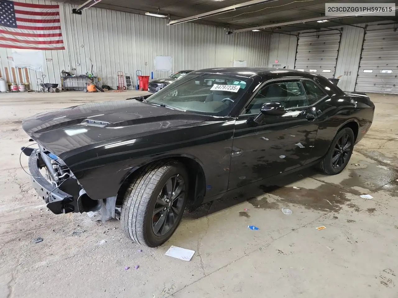 2C3CDZGG1PH597615 2023 Dodge Challenger Sxt