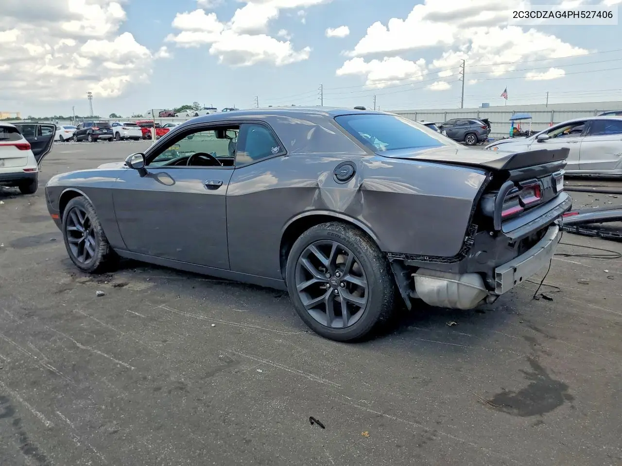 2027 Dodge Challenger R VIN: 2C3CDZAG4PH527406 Lot: 61492426