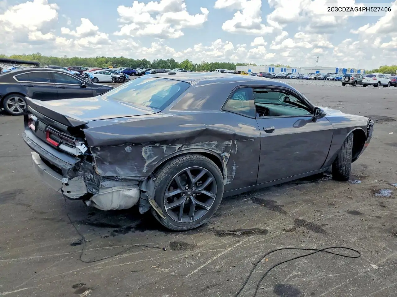 2027 Dodge Challenger R VIN: 2C3CDZAG4PH527406 Lot: 61492426