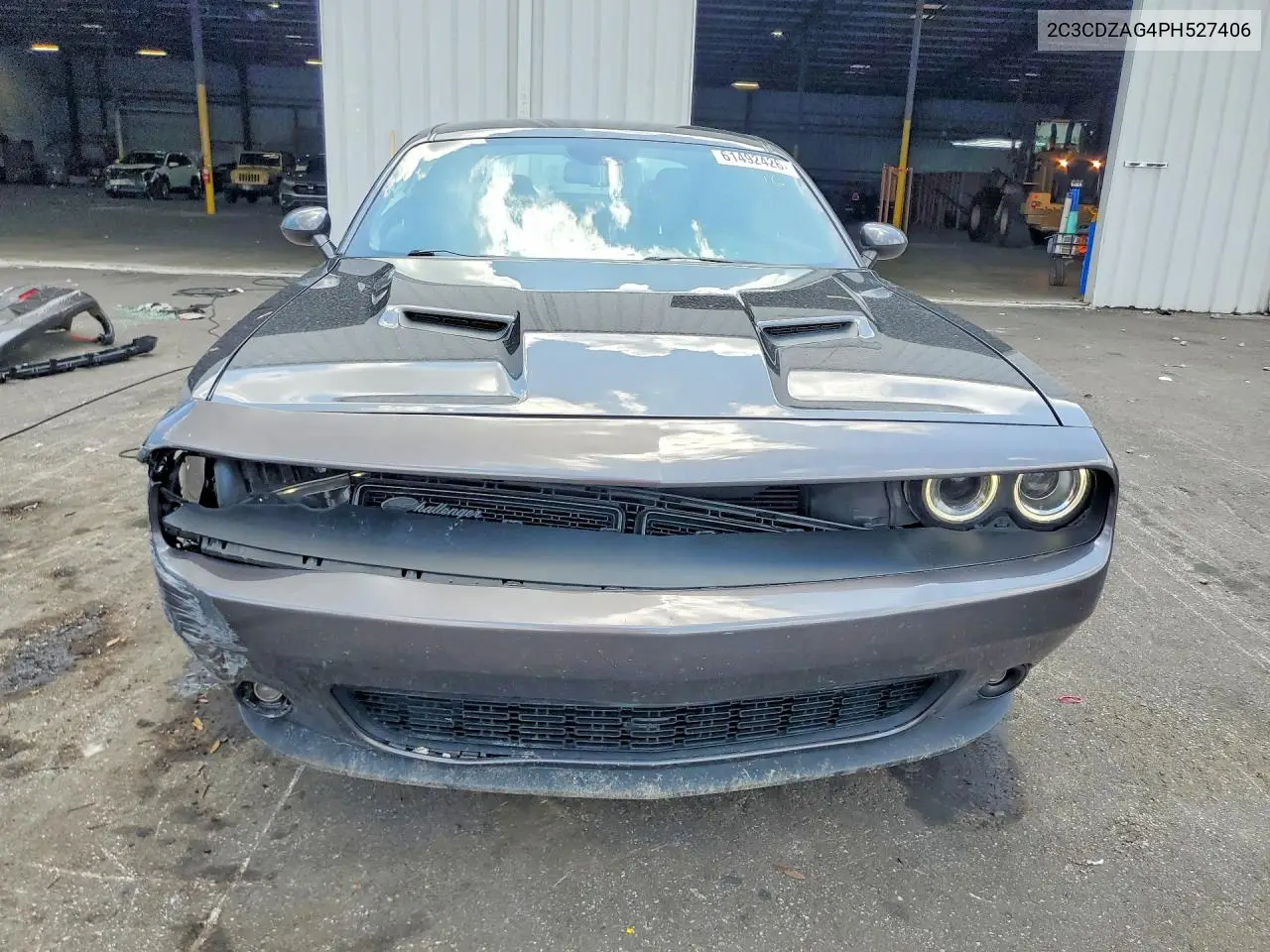 2027 Dodge Challenger R VIN: 2C3CDZAG4PH527406 Lot: 61492426