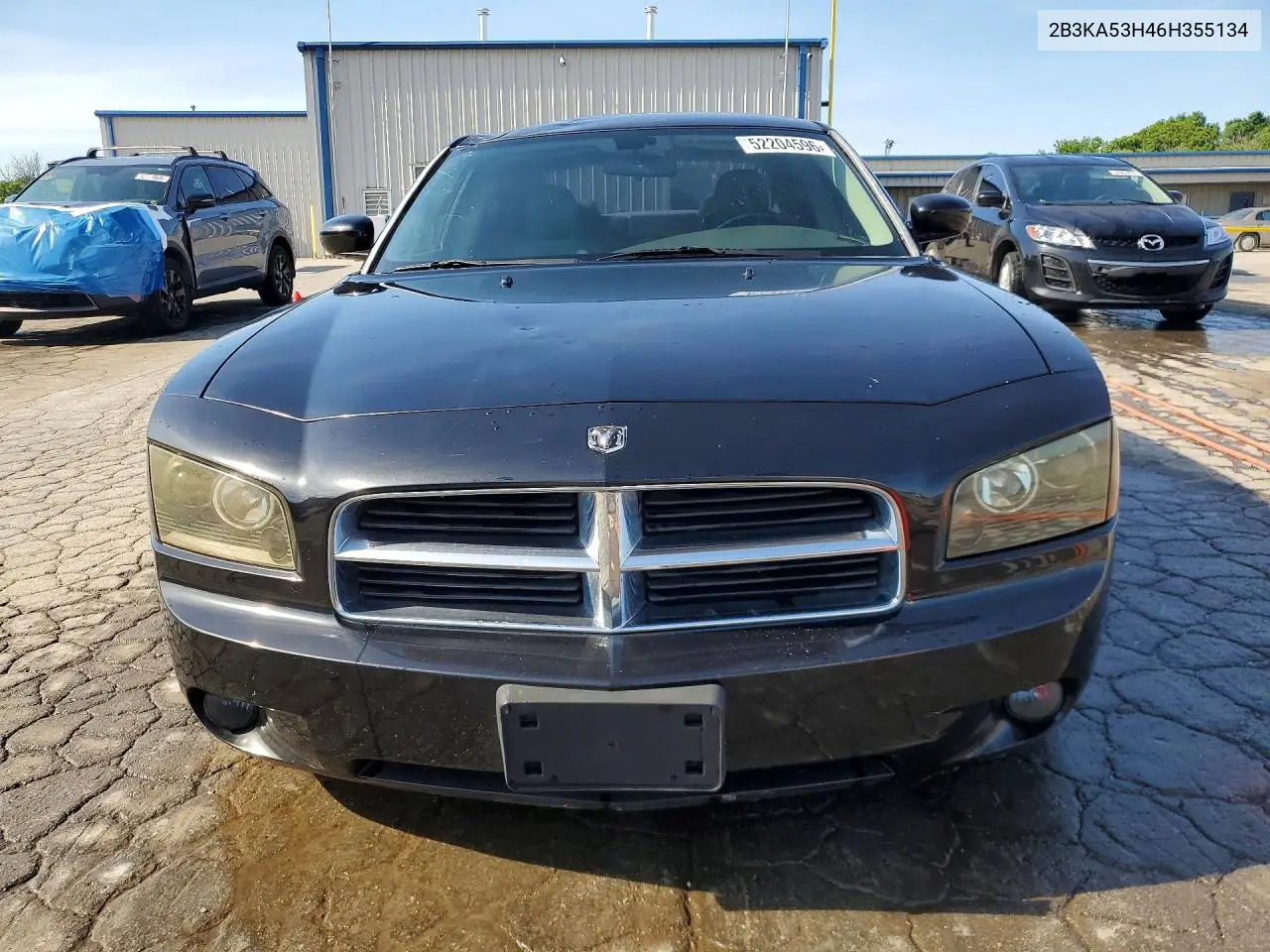 2006 Dodge Charger R VIN: 2B3KA53H46H355134 Lot: 52204596