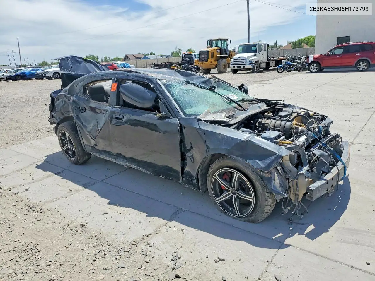 2006 Dodge Charger R VIN: 2B3KA53H06H173799 Lot: 56504486