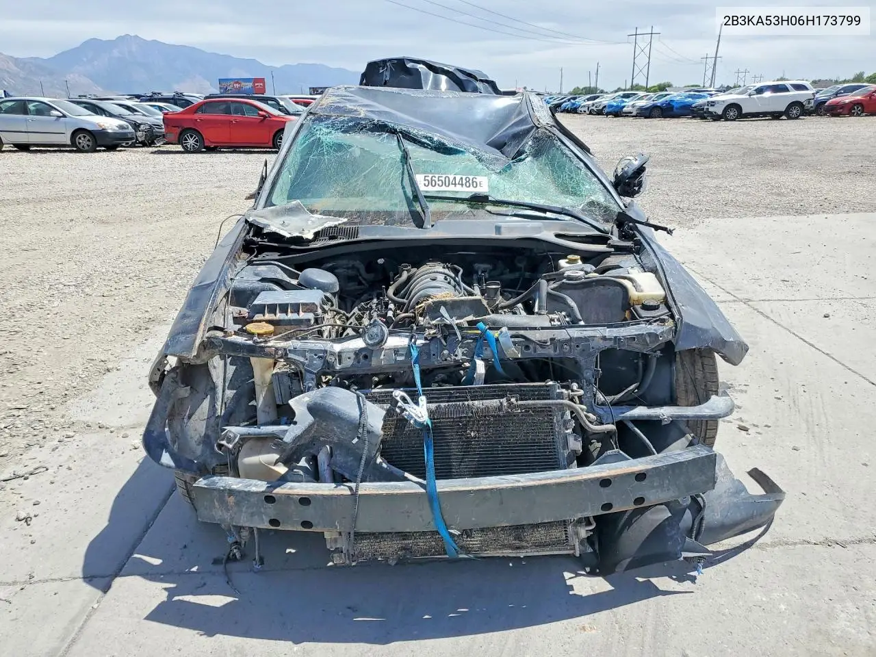2006 Dodge Charger R VIN: 2B3KA53H06H173799 Lot: 56504486