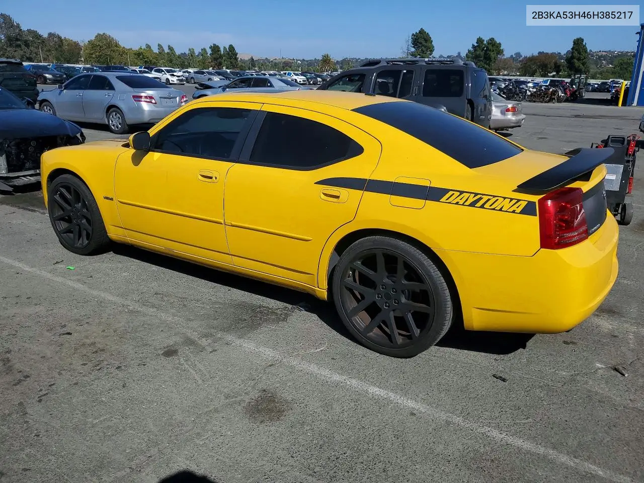 2006 Dodge Charger R/T VIN: 2B3KA53H46H385217 Lot: 59809146