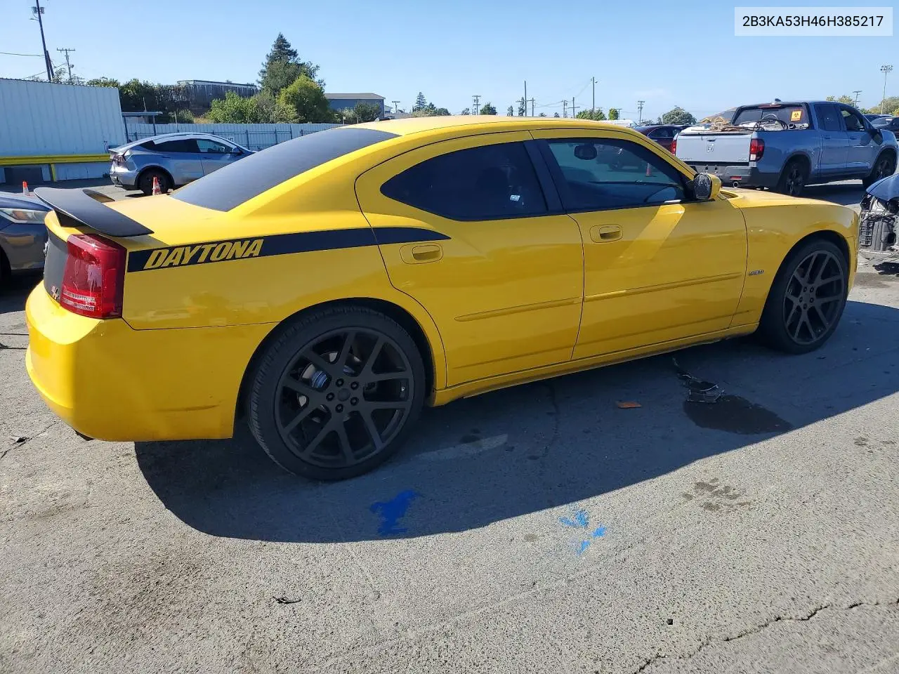 2006 Dodge Charger R/T VIN: 2B3KA53H46H385217 Lot: 59809146