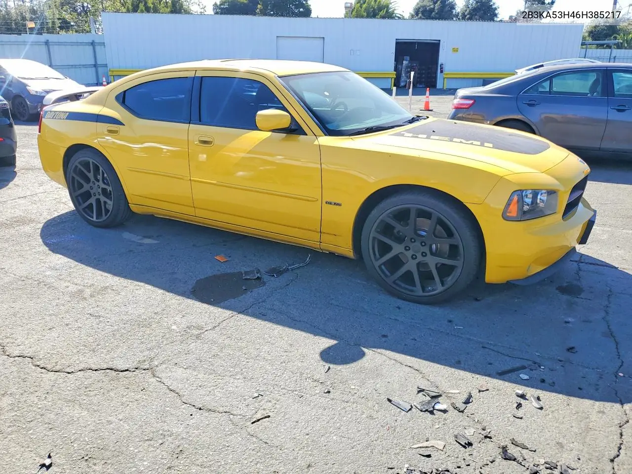 2006 Dodge Charger R/T VIN: 2B3KA53H46H385217 Lot: 59809146