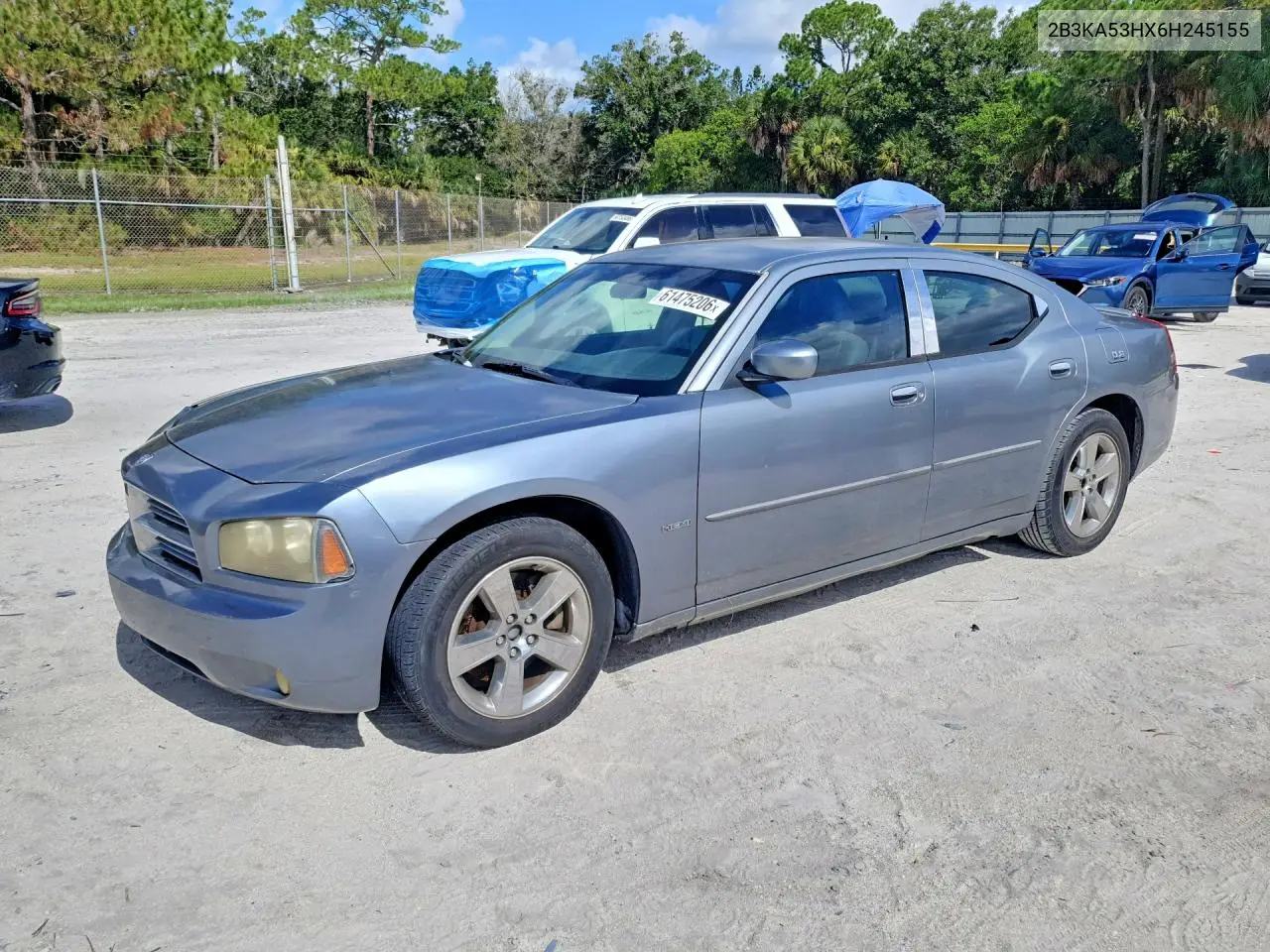 2006 Dodge Charger R/T VIN: 2B3KA53HX6H245155 Lot: 61475206