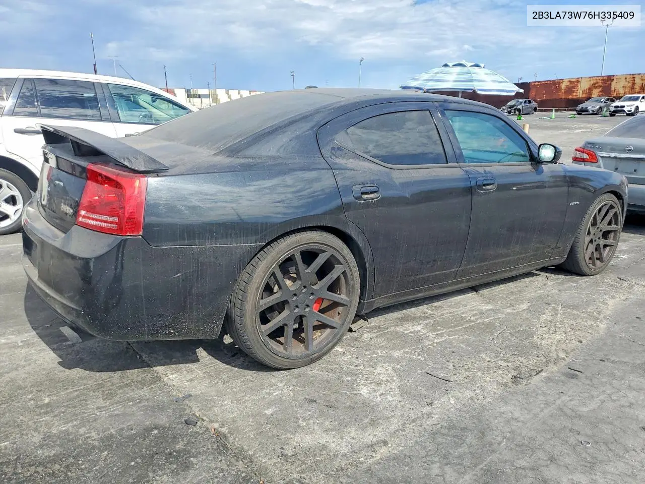 2006 Dodge Charger Srt-8 VIN: 2B3LA73W76H335409 Lot: 62065666