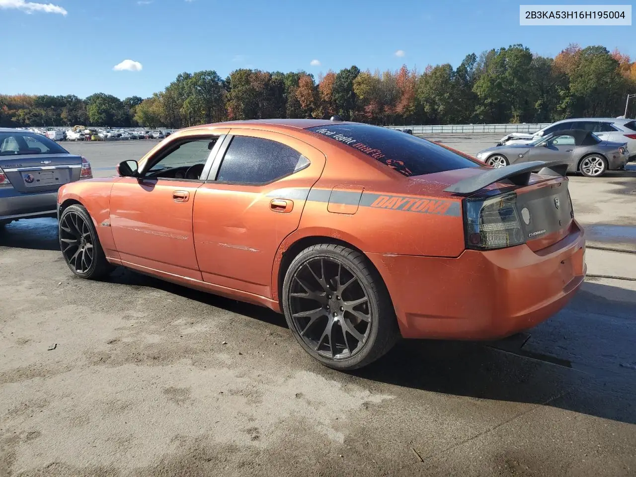 2B3KA53H16H195004 2006 Dodge Charger R/T