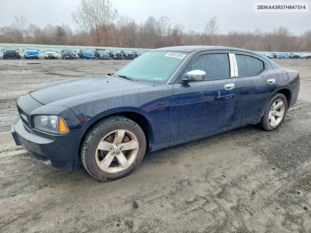 2007 Dodge Charger Se VIN: 2B3KA43R37H847514 Lot: 48563106