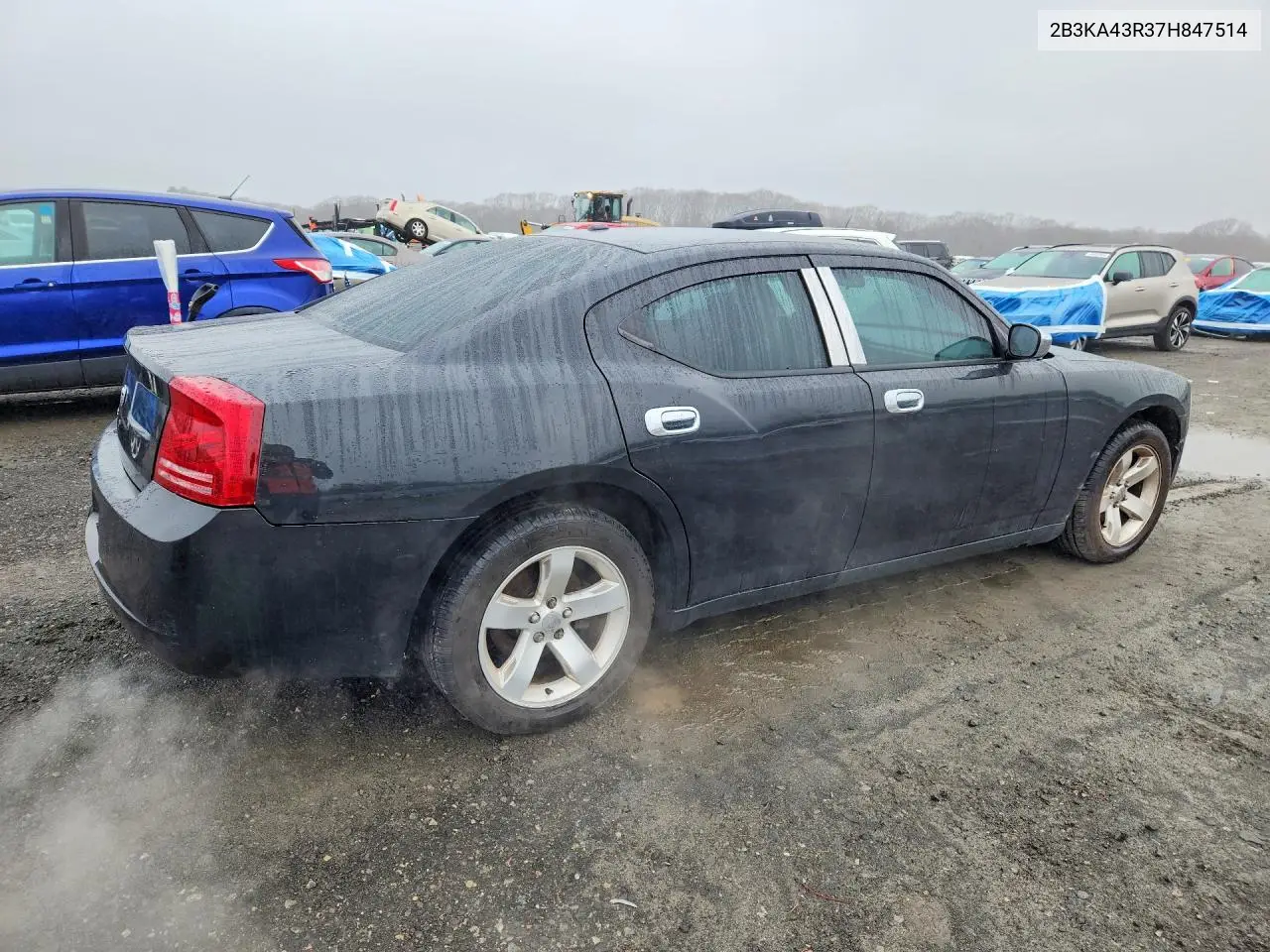 2007 Dodge Charger Se VIN: 2B3KA43R37H847514 Lot: 48563106