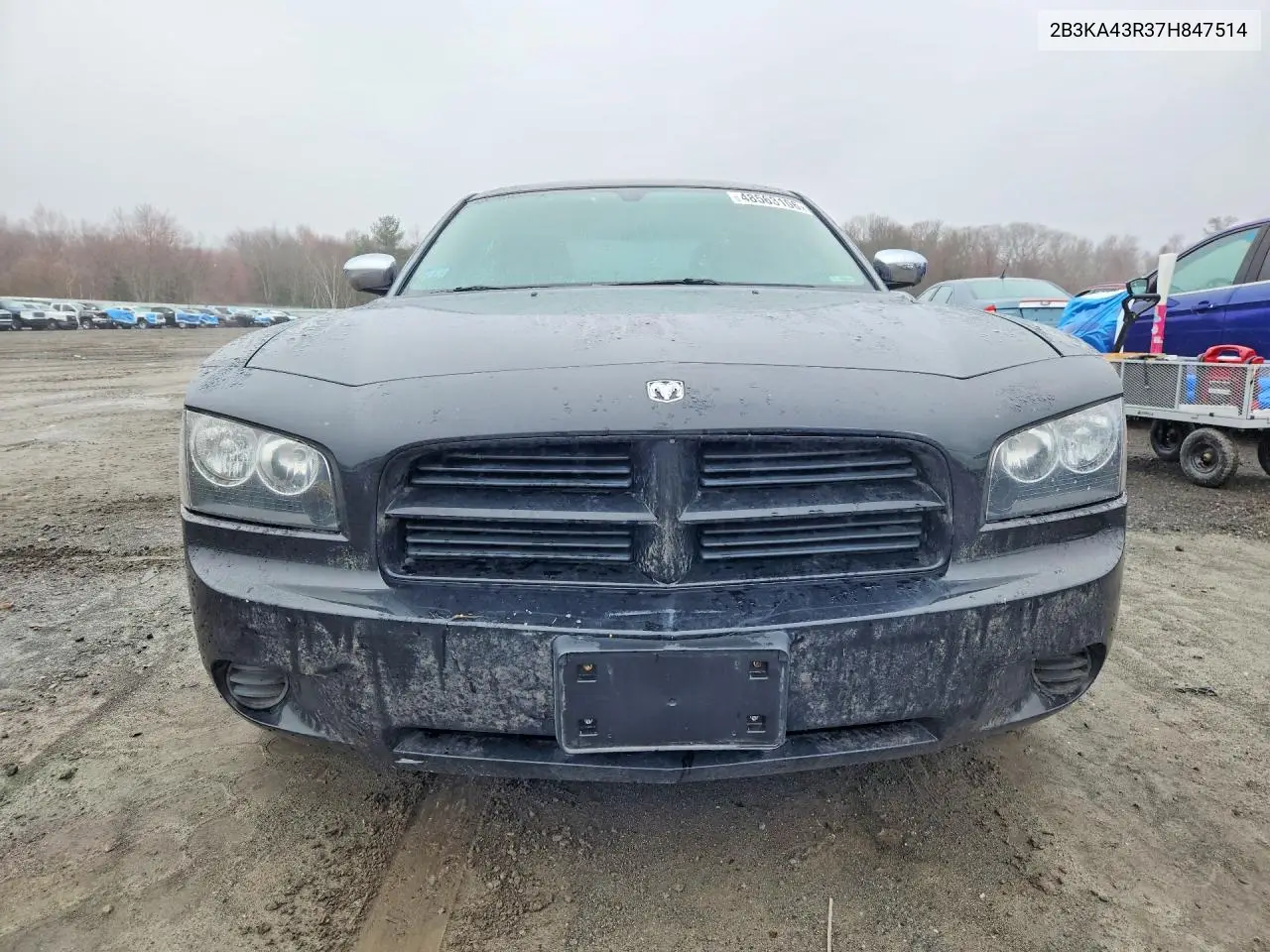 2007 Dodge Charger Se VIN: 2B3KA43R37H847514 Lot: 48563106