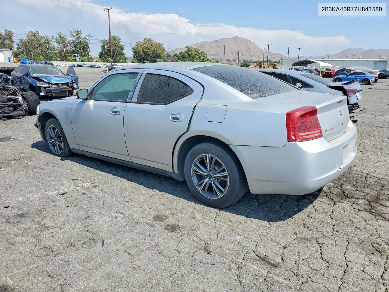2007 Dodge Charger Se VIN: 2B3KA43R77H843580 Lot: 59393296