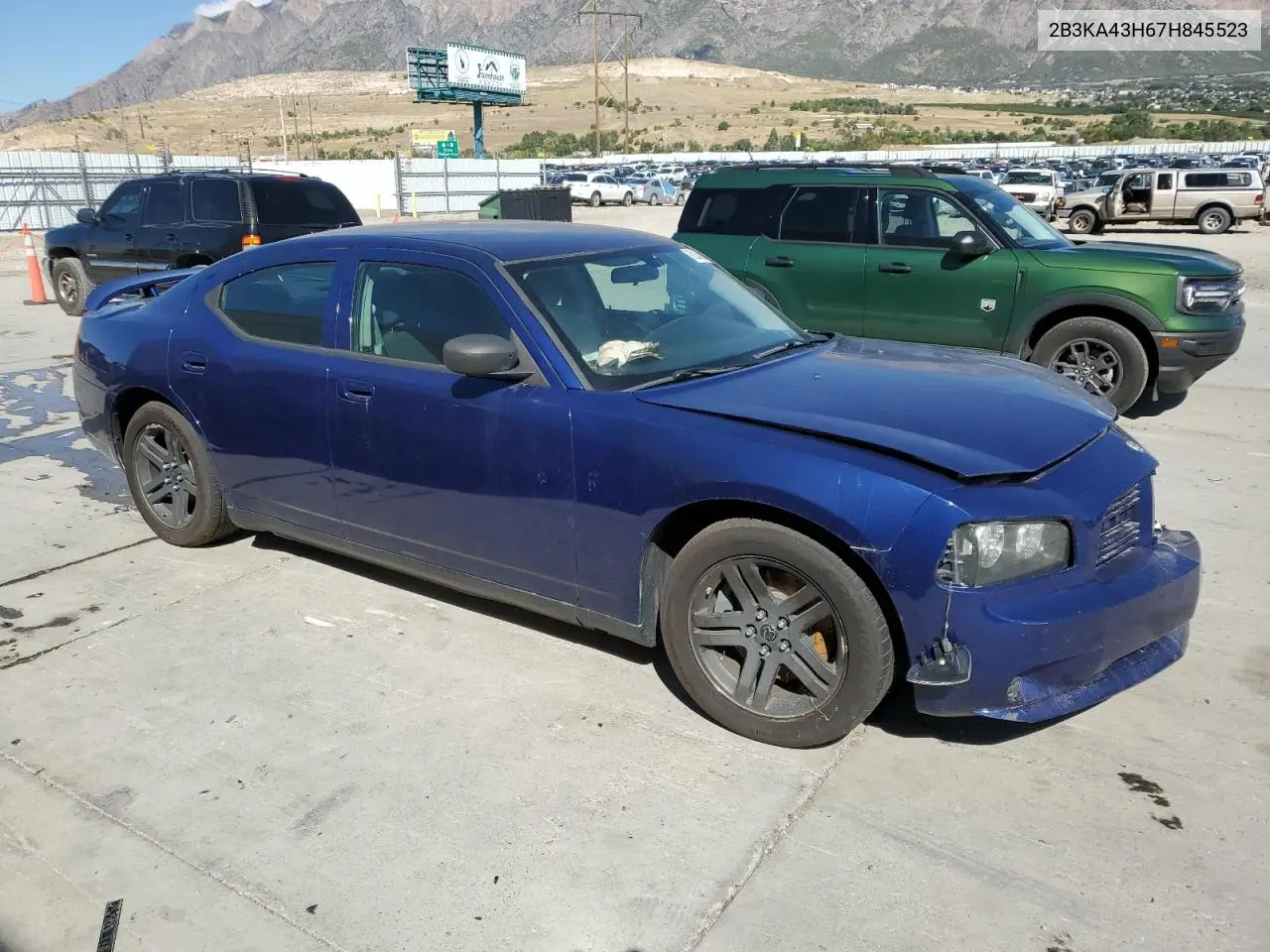 2B3KA43H67H845523 2007 Dodge Charger Se