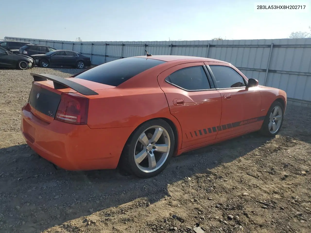2B3LA53HX8H202717 2008 Dodge Charger R/T