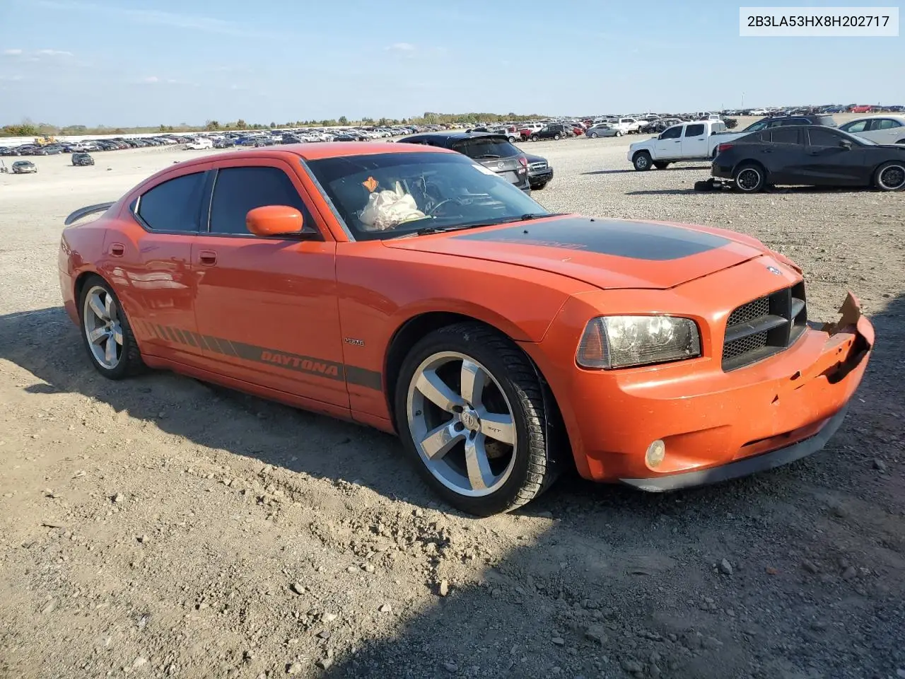 2B3LA53HX8H202717 2008 Dodge Charger R/T