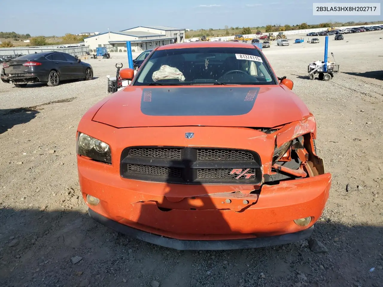 2B3LA53HX8H202717 2008 Dodge Charger R/T