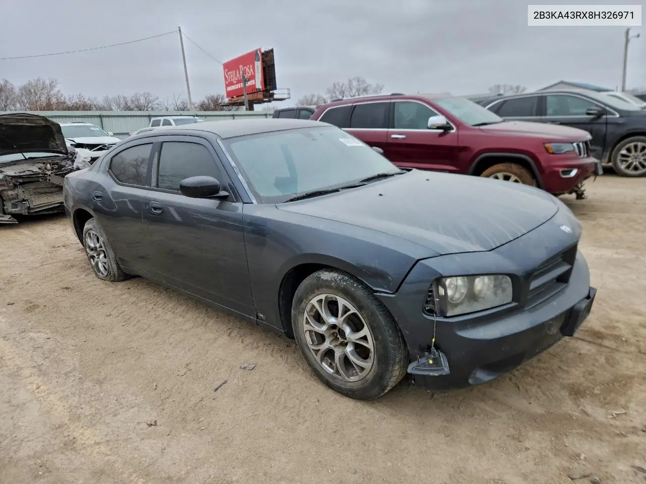 2B3KA43RX8H326971 2008 Dodge Charger