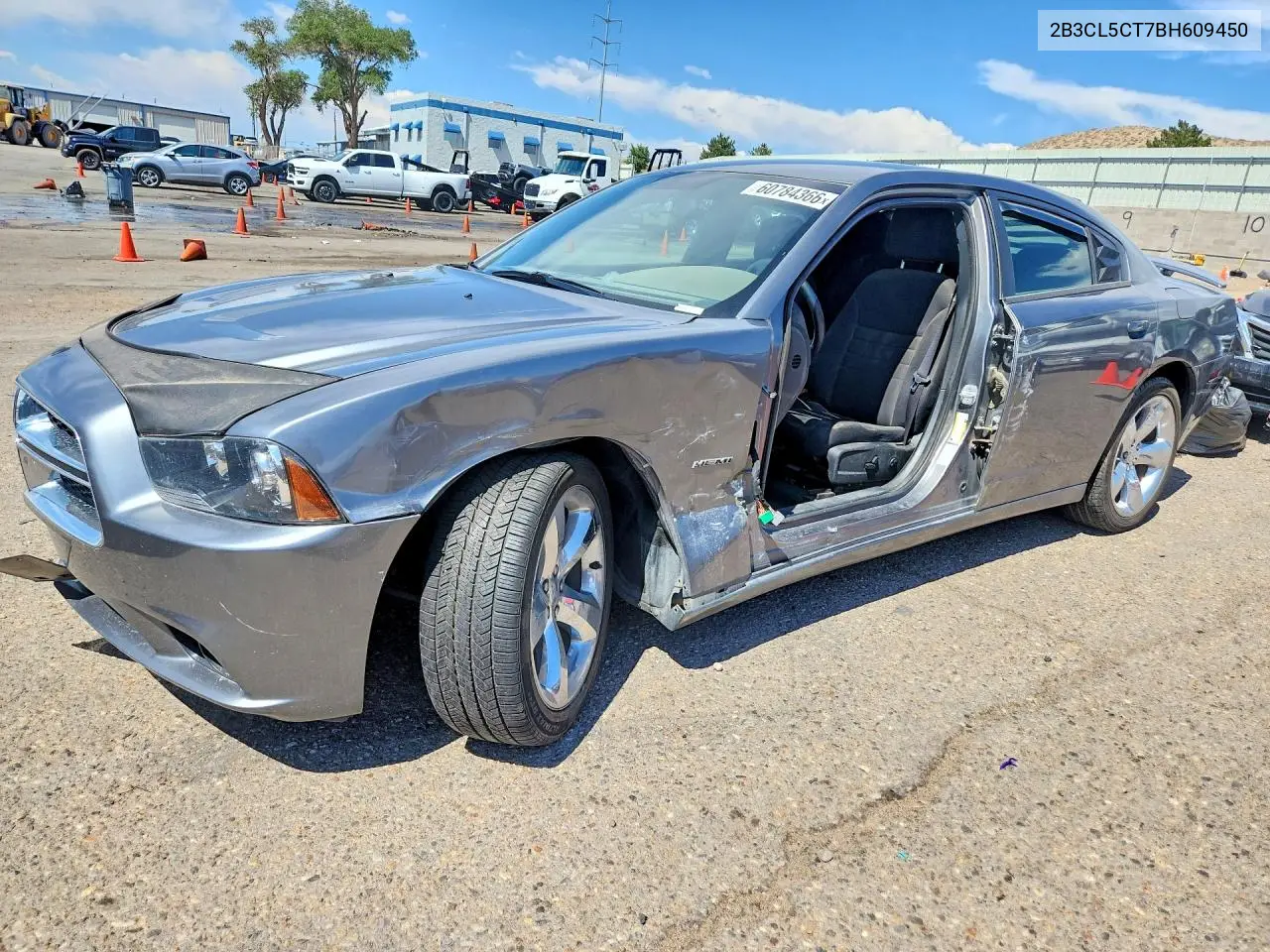 2011 Dodge Charger R/T VIN: 2B3CL5CT7BH609450 Lot: 60784366