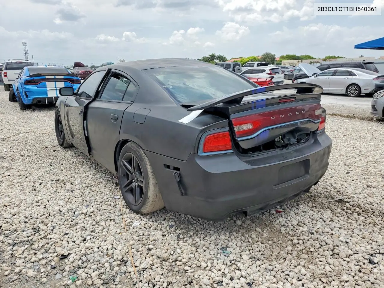 2011 Dodge Charger Police VIN: 2B3CL1CT1BH540361 Lot: 61486646