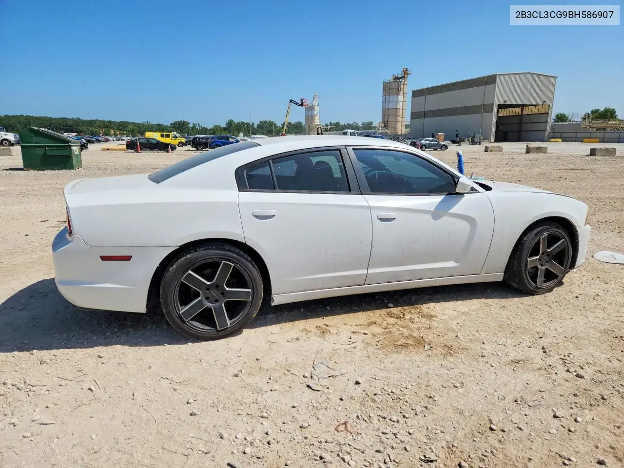 2011 Dodge Charger VIN: 2B3CL3CG9BH586907 Lot: 61789786