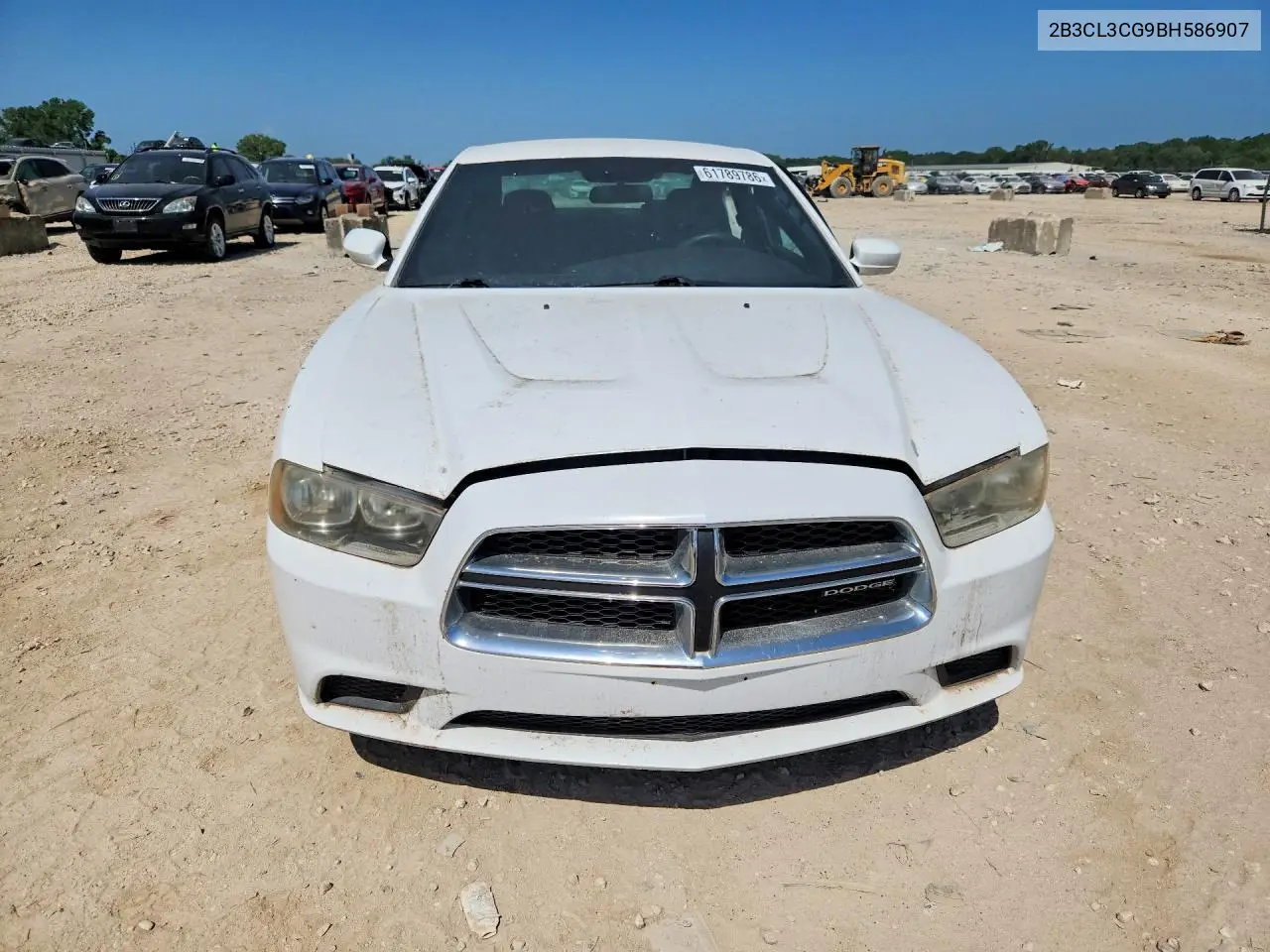 2011 Dodge Charger VIN: 2B3CL3CG9BH586907 Lot: 61789786