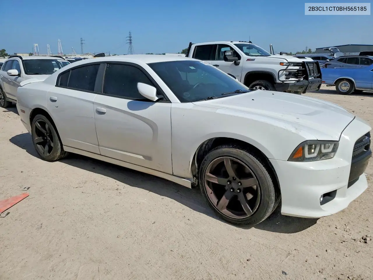 2011 Dodge Charger Police VIN: 2B3CL1CT0BH565185 Lot: 61874636
