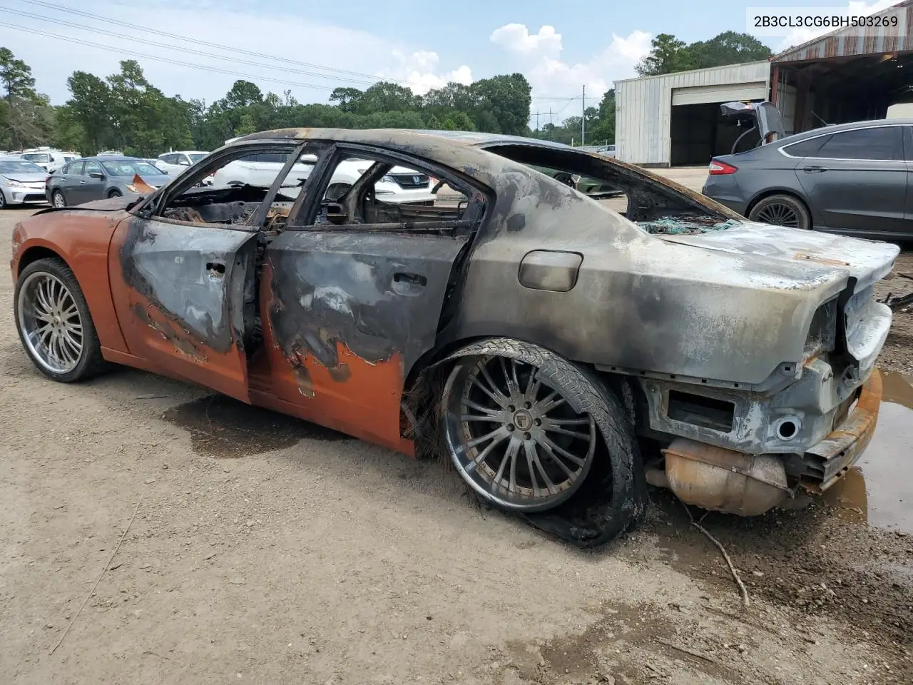 2B3CL3CG6BH503269 2011 Dodge Charger