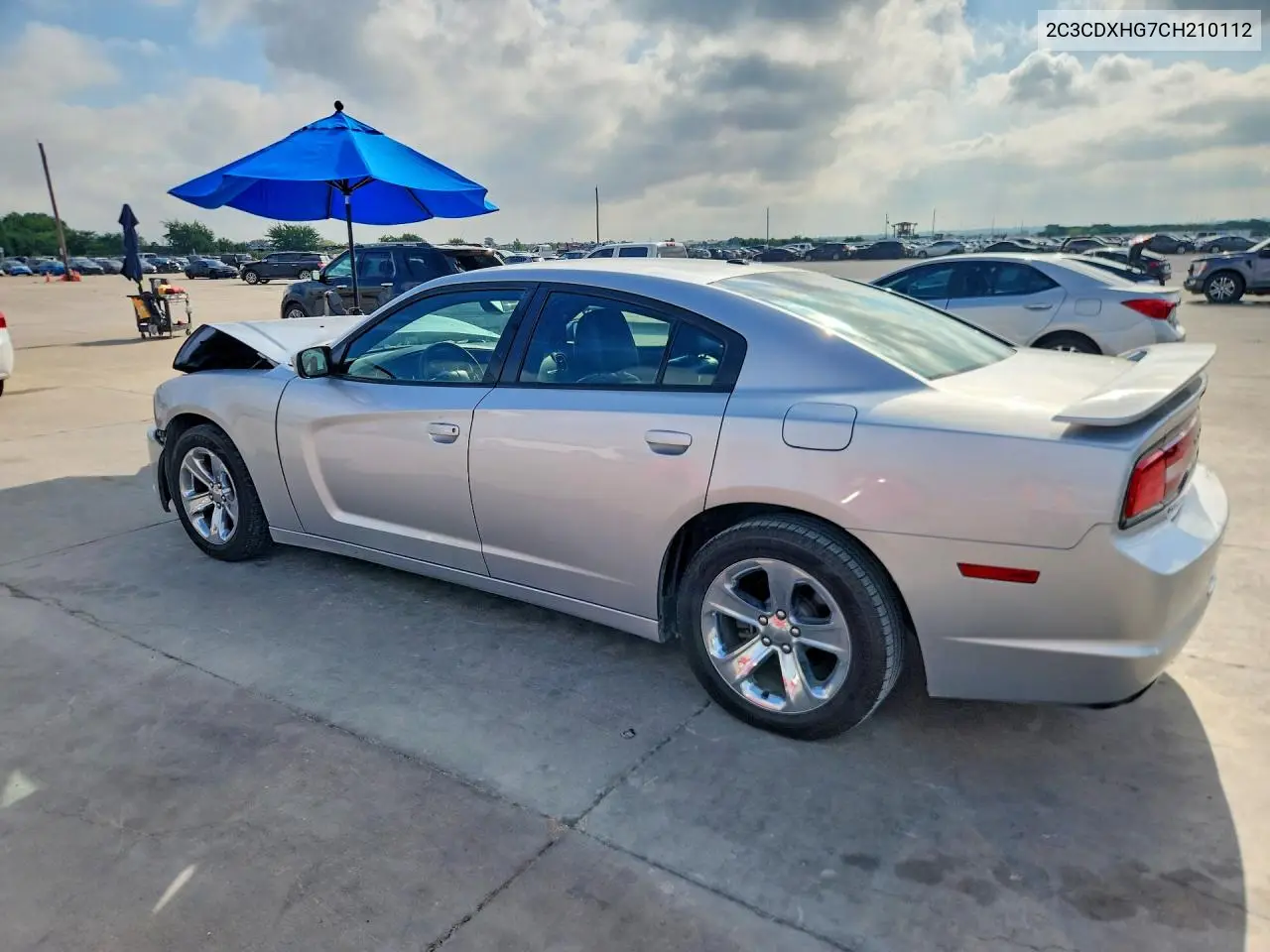 2012 Dodge Charger Sxt VIN: 2C3CDXHG7CH210112 Lot: 57197906