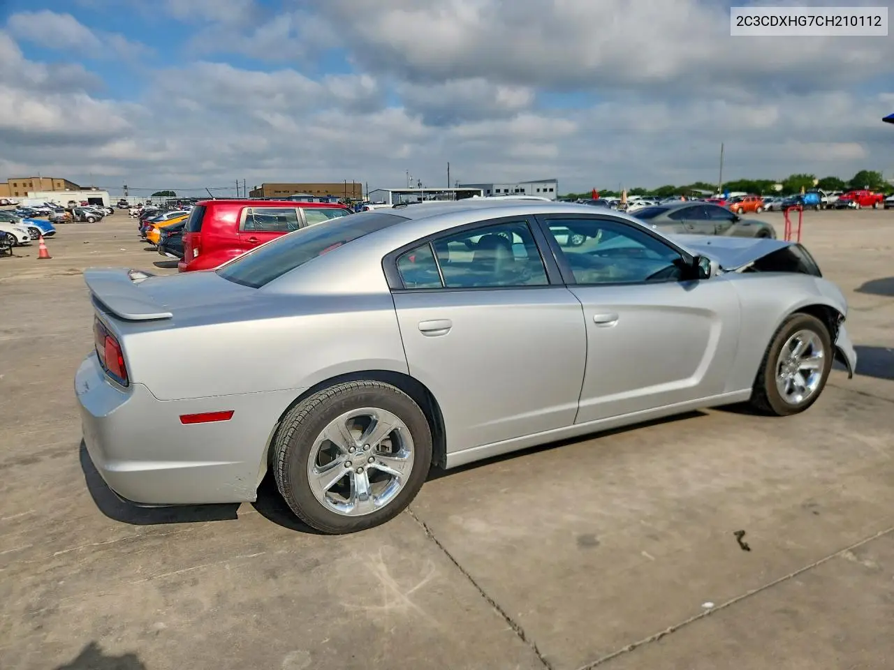2012 Dodge Charger Sxt VIN: 2C3CDXHG7CH210112 Lot: 57197906