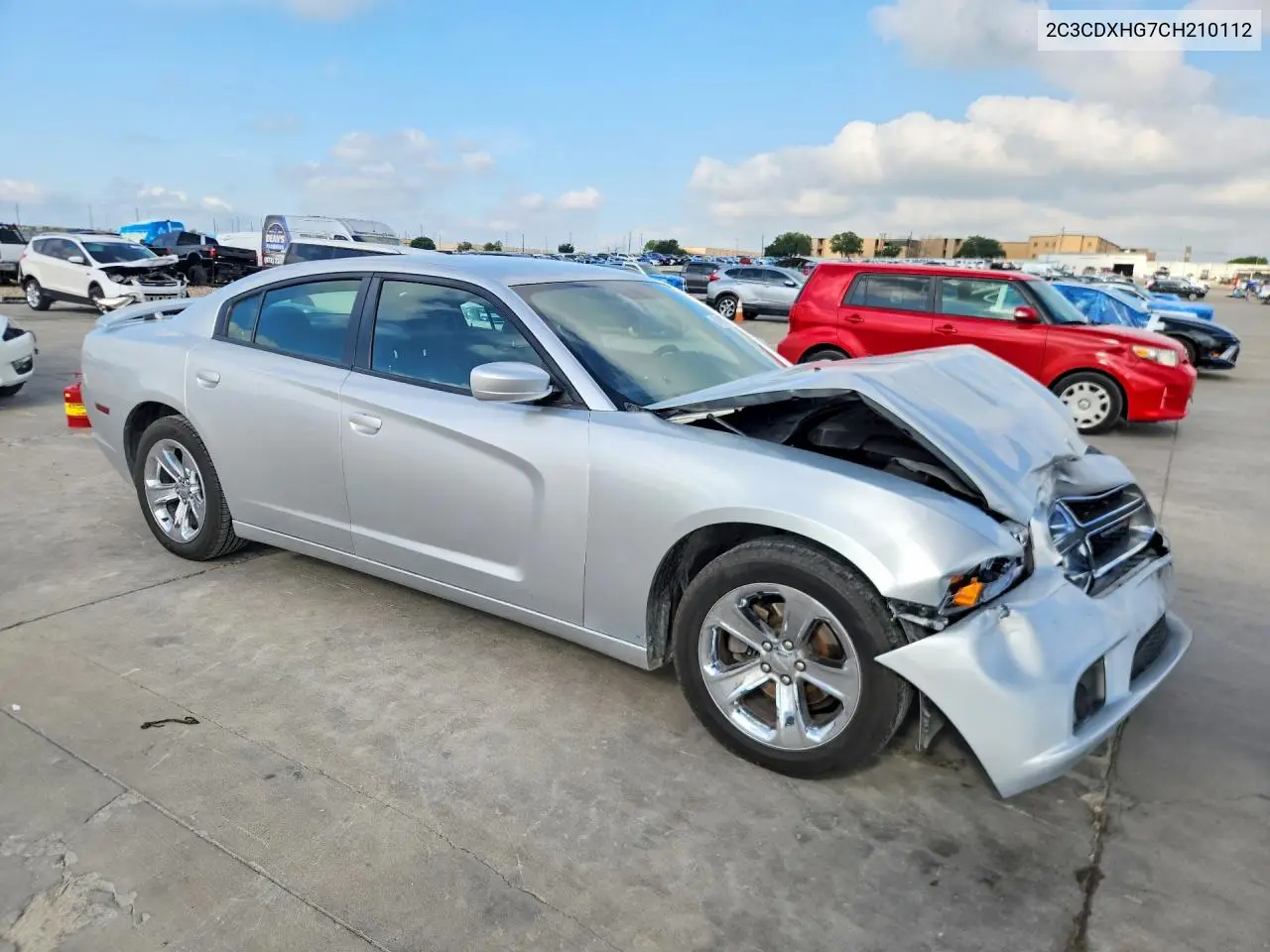 2012 Dodge Charger Sxt VIN: 2C3CDXHG7CH210112 Lot: 57197906