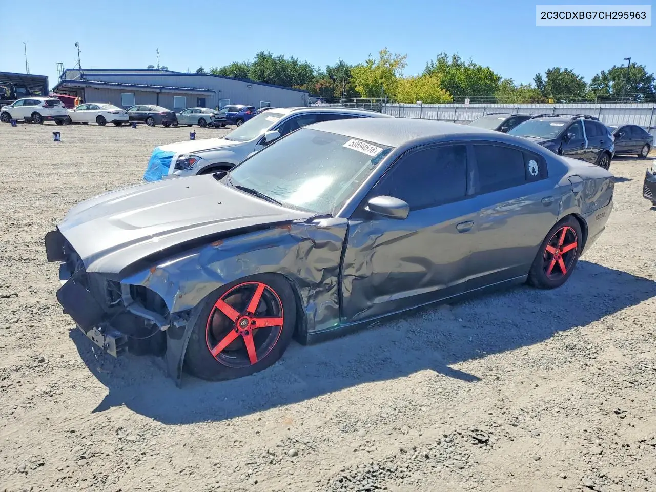 2012 Dodge Charger Se VIN: 2C3CDXBG7CH295963 Lot: 58694516