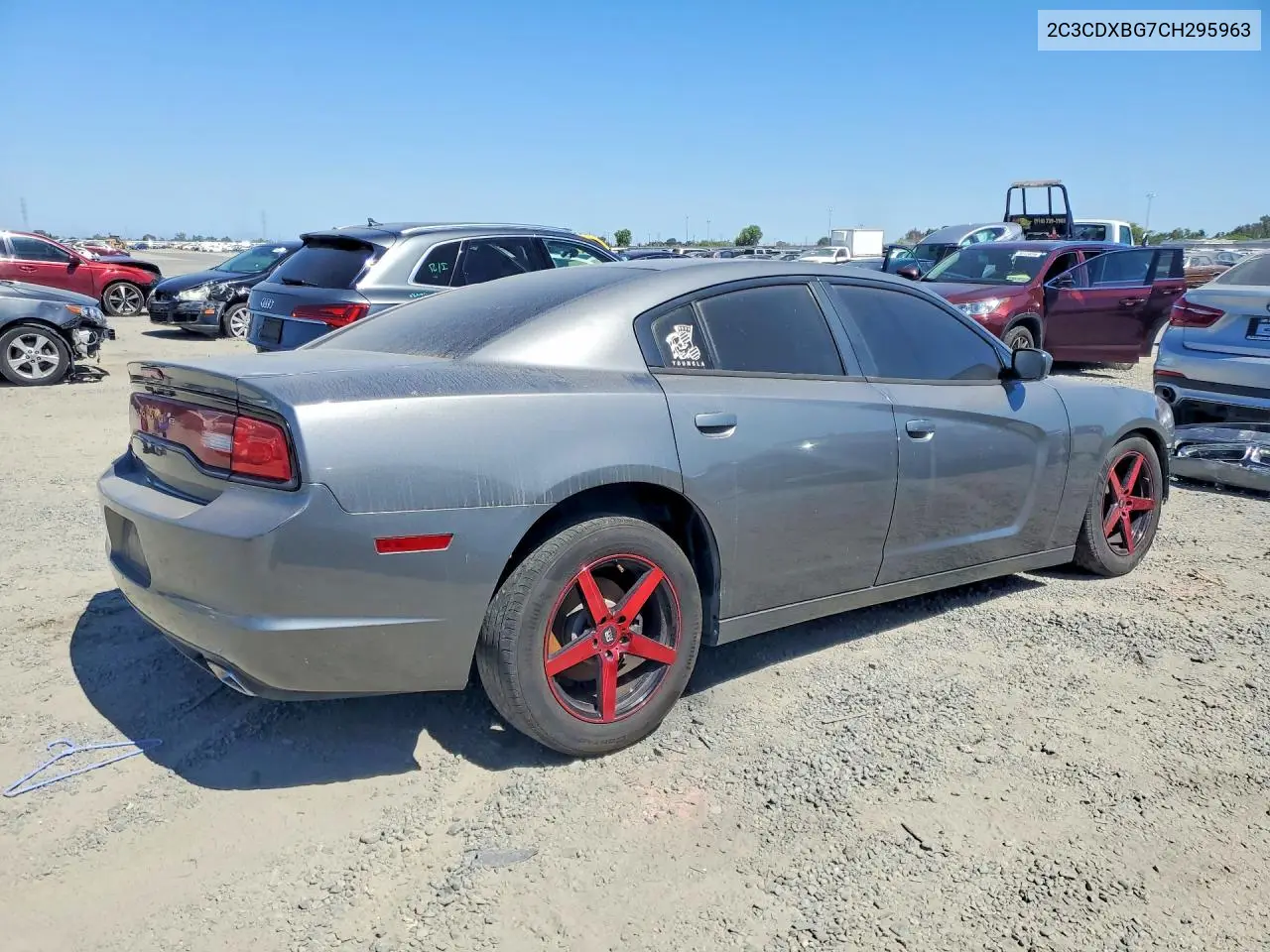 2012 Dodge Charger Se VIN: 2C3CDXBG7CH295963 Lot: 58694516