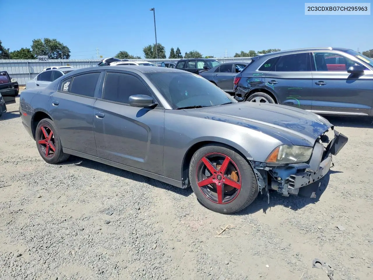 2012 Dodge Charger Se VIN: 2C3CDXBG7CH295963 Lot: 58694516